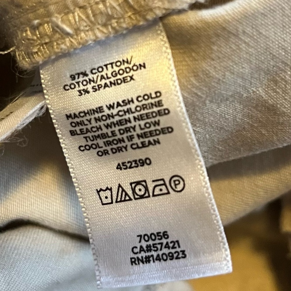Loft Marissa ankle khaki pants size 2 - Picture 11 of 12